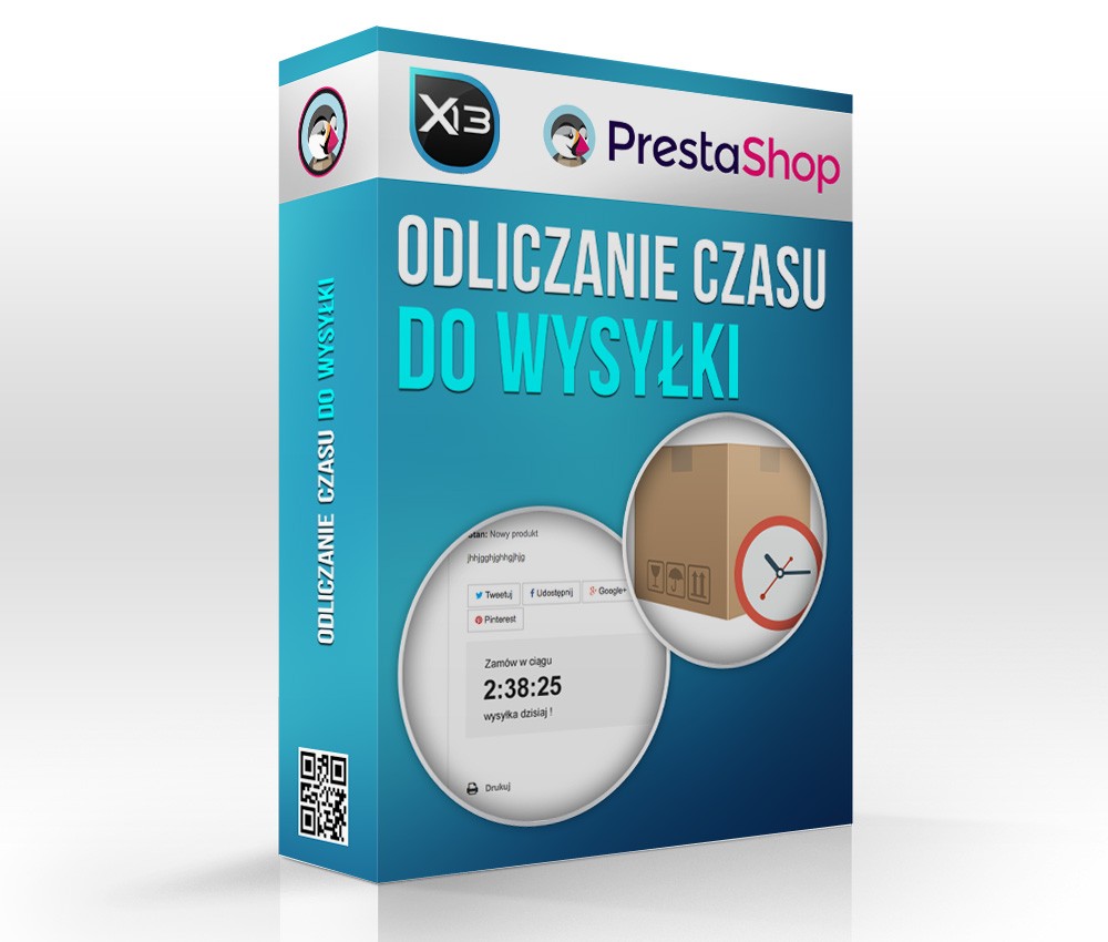 Odliczanie czasu do wysyłki - licznik