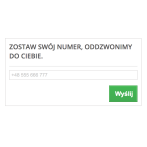 Zadzwoń do mnie - przycisk - callback