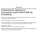 Ręczna autoryzacja konta klienta