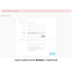 Zabezpieczenie rejestracji klientów - blokada SPAMu
