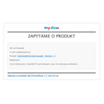 Zapytaj o produkt
