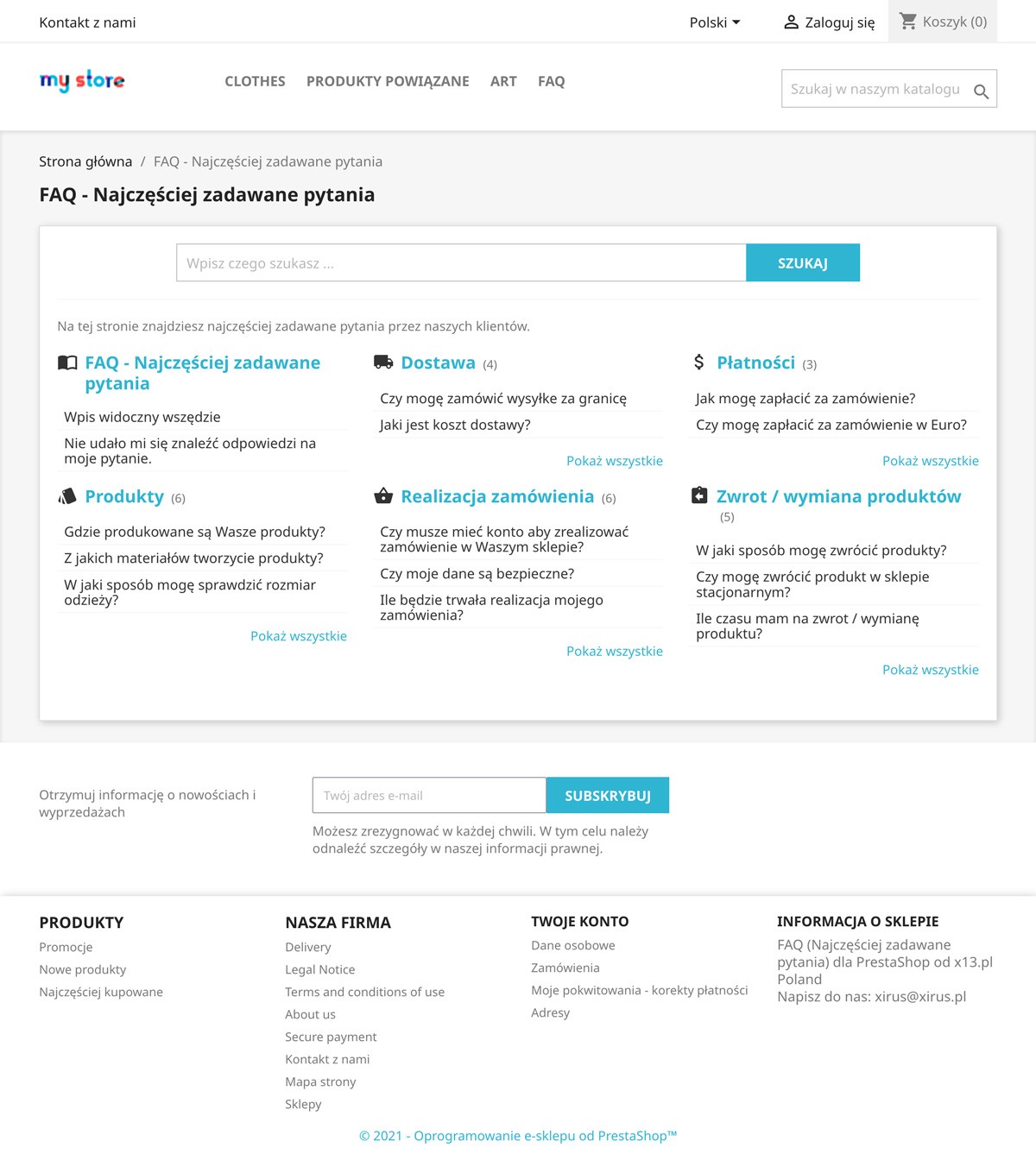 FAQ - najczęściej zadawane pytania z AI - ChatGPT