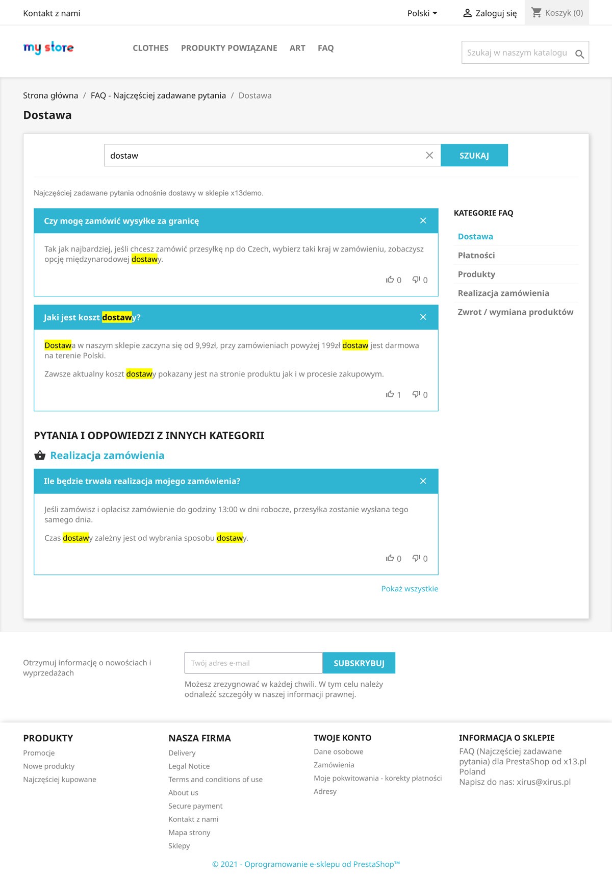 FAQ - najczęściej zadawane pytania z AI - ChatGPT