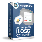 Aktualizacja ilości produktu z obsługą czytnika kodów
