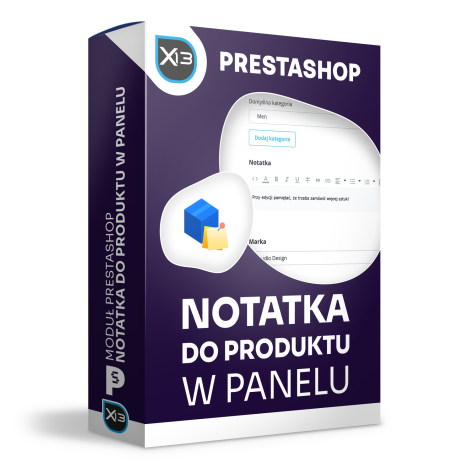 Notatka do produktu dla administratora