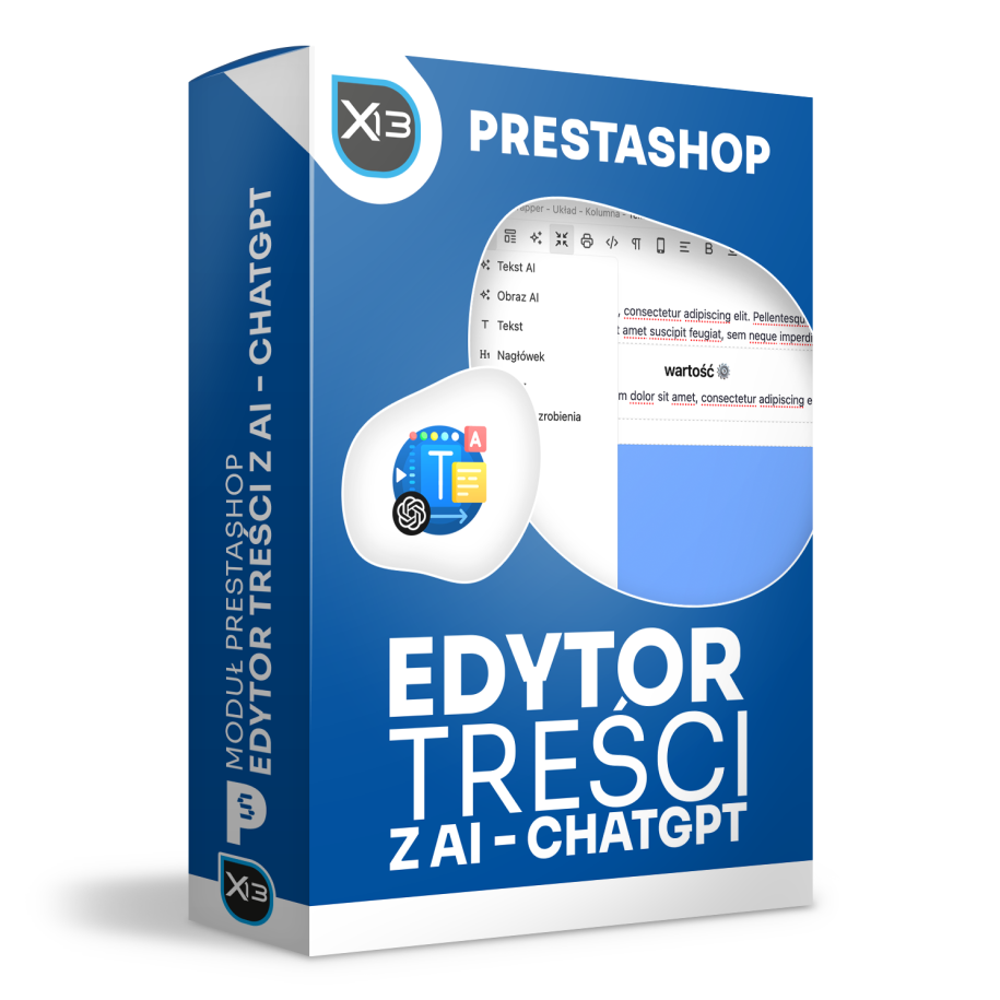 Nowoczesny edytor treści z AI - ChatGPT - zaawansowane opisy