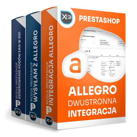 Pakiet Allegro i GS1 PrestaShop