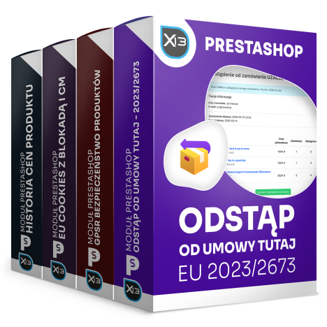 Pakiet prawny PrestaShop Standard