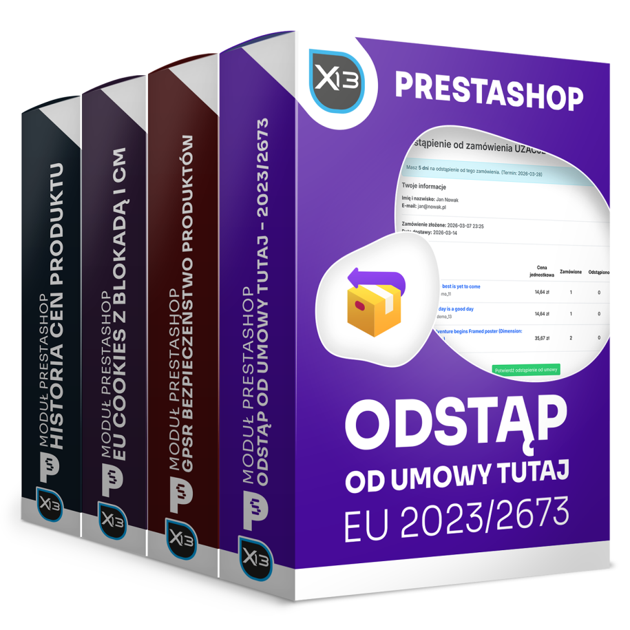 Pakiet prawny PrestaShop Standard