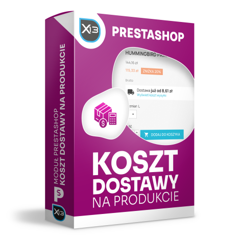 Koszt wysyłki na stronie produktu - z sugerowanym czasem