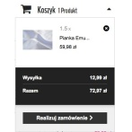 Opcja kupna dziesiętnej ilości produktu