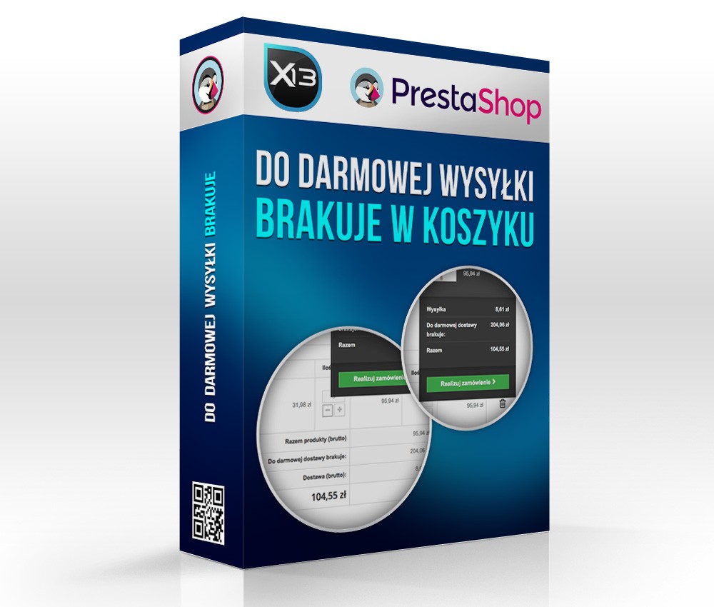 Do darmowej wysyłki brakuje - w koszyku