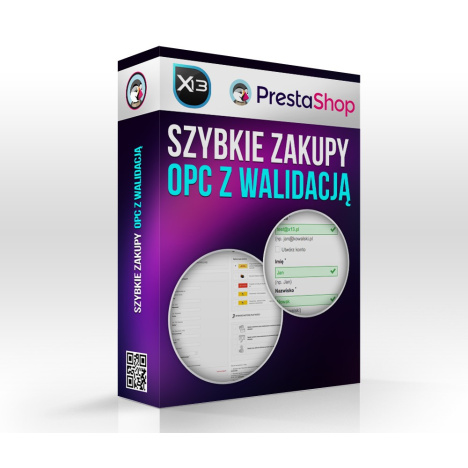 Szybkie zakupy z walidacją - One page checkout - OPC