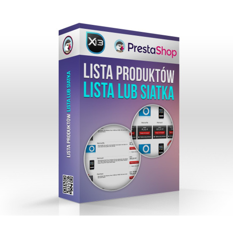 Lista Produktów - lista lub siatka