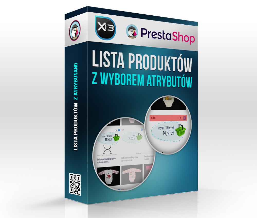 Lista Produktów - wybór atrybutu