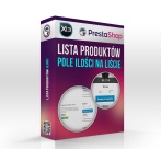 Lista Produktów - pole ilość