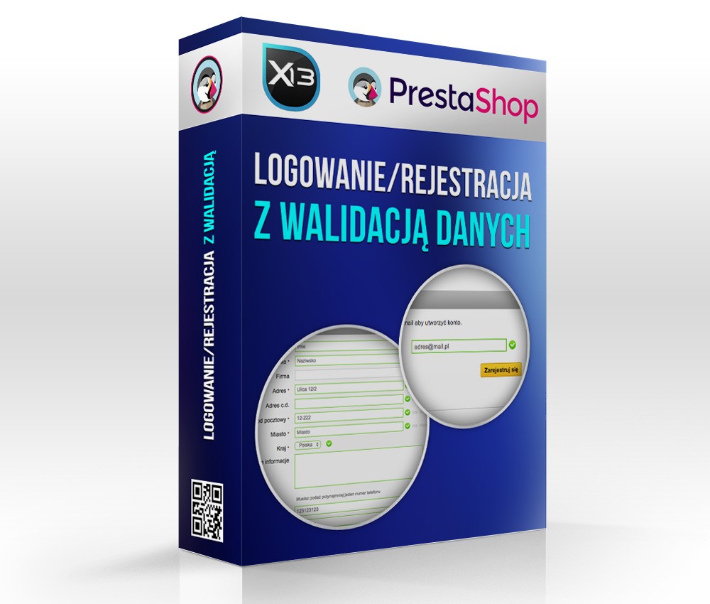 Logowanie / Rejestracja z walidacją