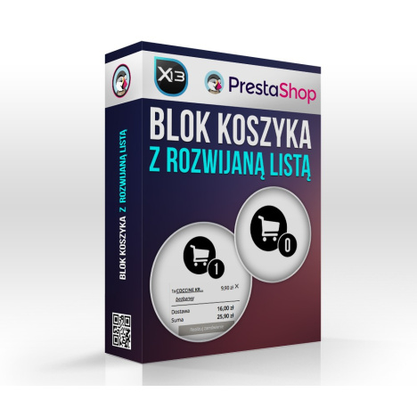 Blok koszyka - z rozwijaną listą