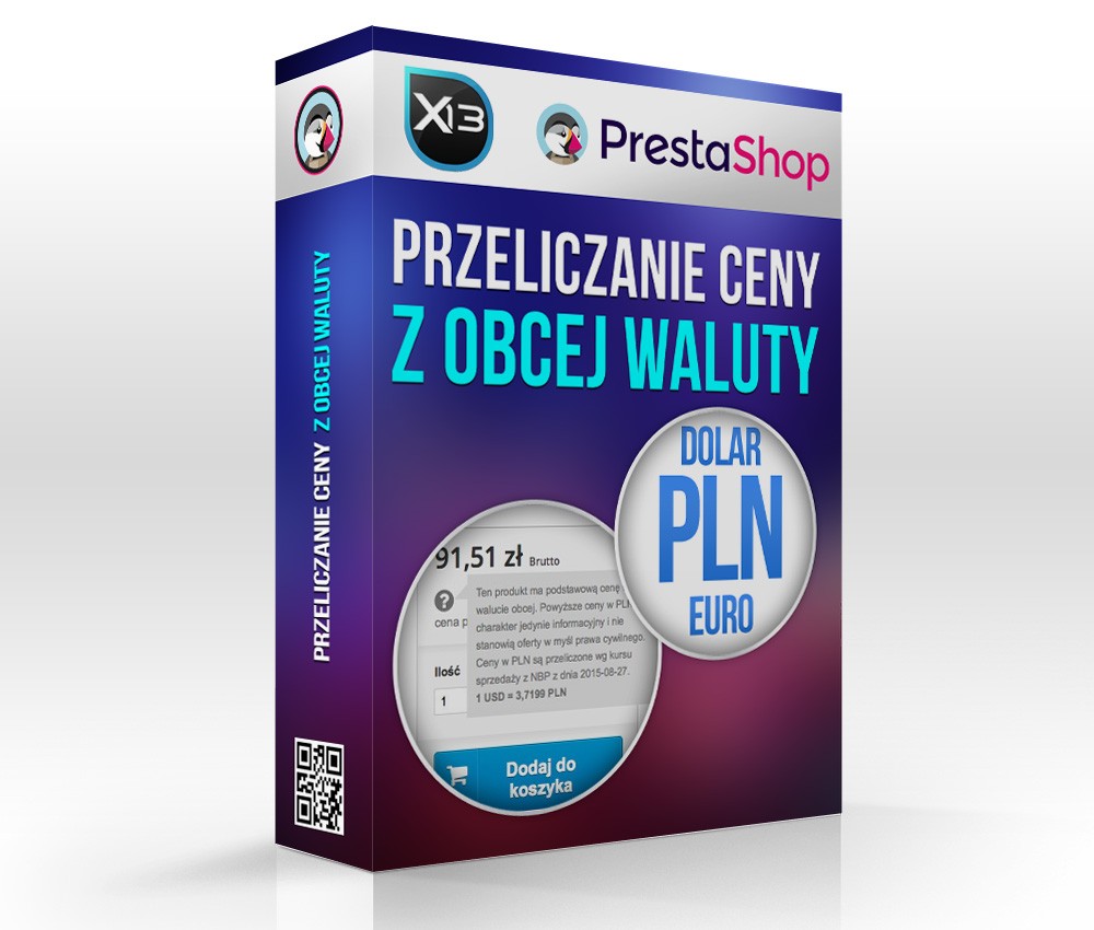 Przeliczanie ceny produktu, z obcej waluty
