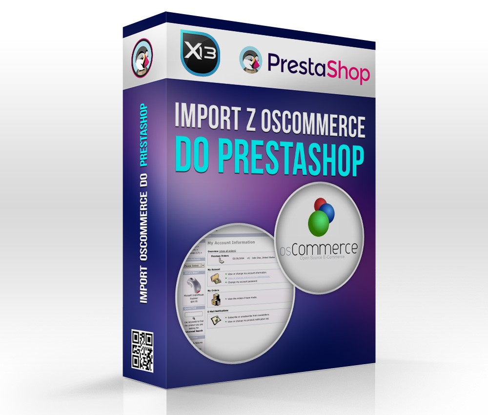 Import z osCommerce / osGold do PrestaShop