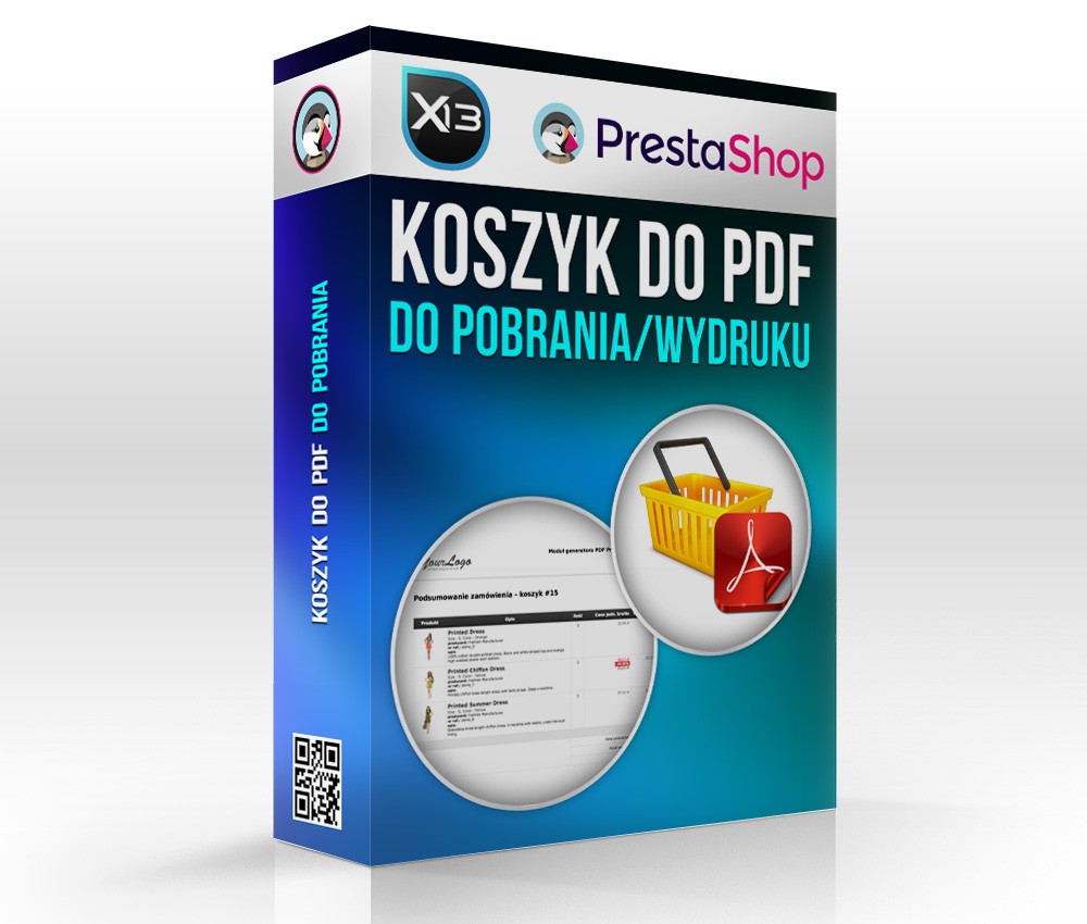 Zapisz koszyk - produkty do PDF