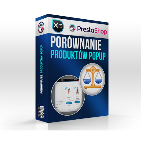 Porównanie produktów w formie popup - wysuwanego