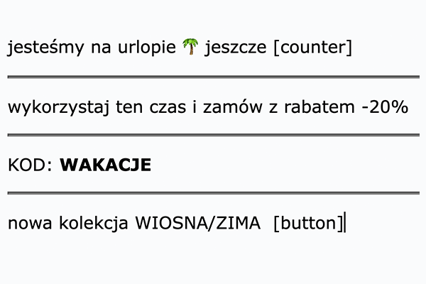 Moduł paska informacyjnego z licznikiem dla PrestaShop - Wygoda zarządzania
