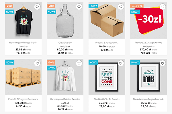 Modyfikacja netto/brutto dla PrestaShop