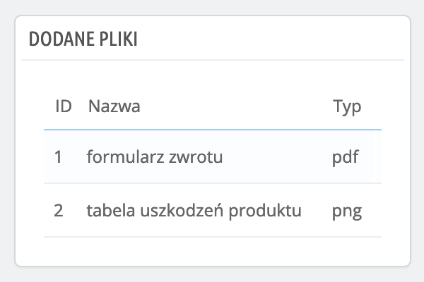 Załącznik PDF (regulamin) do zamówienia dla PrestaShop - Własny załącznik