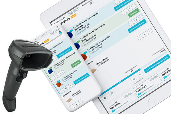 Moduł pakowania zamówień z obsługą czytnika kodów dla PrestaShop - Wygodna obsługa z wielu urządzeń