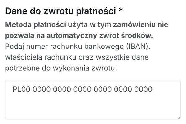 Odstąp od umowy tutaj - dyrektywa 2023/2673 dla PrestaShop - Obsługa odstąpień bez automatycznej metody płatności