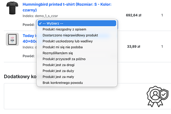 Odstąp od umowy tutaj - dyrektywa 2023/2673 dla PrestaShop - Brak dark patterns