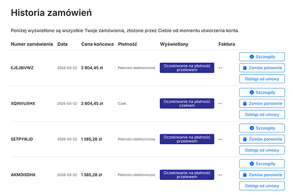 Odstąp od umowy tutaj - dyrektywa 2023/2673 dla PrestaShop - widoczne zawsze